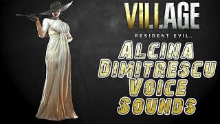 Resident Evil 8 Village Alcina Dimitresku Voice Sounds [upl. by Osborn]