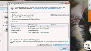 Aumentar la velocidad de la PC Desfragmentar Disco Duro Windows 7 XP Vista [upl. by Imoan]