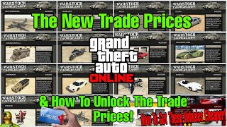 GTA Online New Trade Prices amp How To Unlock Them For The Price Change Vehicles [upl. by Benis]