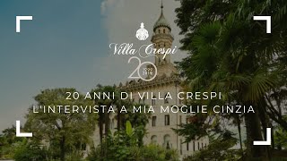 VILLA CRESPI raccontata da Cinzia moglie dello Chef Cannavacciuolo [upl. by Gathers]