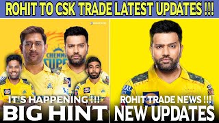 CSK To Trade Rohit Sharma Full Details  IPL 2024 Auction News [upl. by Gunter887]