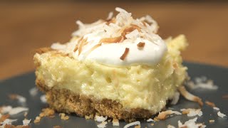 Coconut Key Lime Bars  Lazarus Lynch [upl. by Devondra]