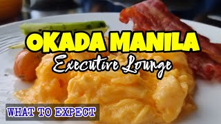 Luxurious Dining Experience At Okada Manilas Executive Lounge In The Philippines [upl. by Megargee]