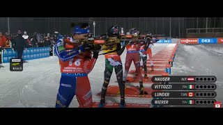 Poursuite Femmes Kontiolahti  BIATHLON 2022 [upl. by Aihsoem183]