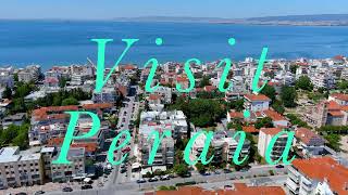 Visit Peraia Thessaloniki Greece 😎 🇬🇷 4K [upl. by Gerdi]