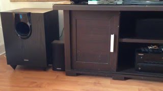 Onkyo HTS5700  Test Sound [upl. by Finzer992]