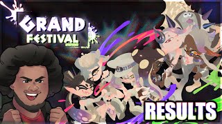 Grand Fest RESULTS  Past vs Present vs Future  Splatoon 3 [upl. by Renny645]