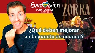 EspañaSpain Eurovision 2024 quotZORRAquot ¿Qué puede mejorar Nebulossa de su actuación  Análisis [upl. by Aubrey]