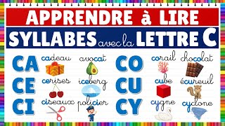 Apprendre à lire  Montessori  Syllabes avec la lettre C  Exercice de lecture français eme [upl. by Leduar]