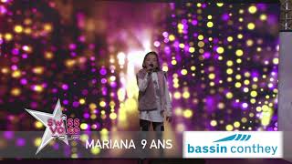 Mariana 9ans  Swiss Voice Tour 2019  Bassin Conthey  Conthey [upl. by Va133]