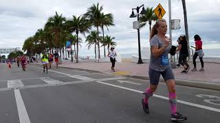 Fort Lauderdale A1A Marathon  Feb 18 2018 [upl. by Stauder]