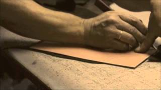 Chapter 2 Hand Cutting  Within a Leather Goods Workshop AndalusiaSpain [upl. by Dlanar]