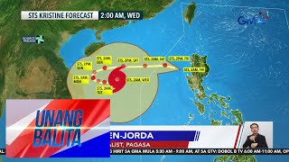 Panayam kay Ana ClaurenJorda Weather Specialist PAGASA  Unang Balita [upl. by Ruenhs]