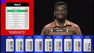 GHANA VS MALI IN WORLD CUP 2026 DRAWGYAN REACTS TO DRAW [upl. by Vani149]