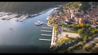 Bootsrevier Dalmatien  ACI Marina Skradin  Krka Kroatien [upl. by Schapira897]