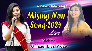 Mising New Song 2024 Richma Panging Live amaraxom [upl. by Fihsak302]