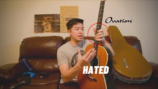 Why I HATED Every Ovation Guitar… Until This One [upl. by Whitebook401]