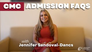 The Claremont McKenna College Admission Process  An Interview with Jennifer SandovalDancs [upl. by Anihsit628]