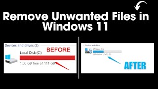 Fixed  Remove Computer Cache and Junk Files in Windows [upl. by Itoyj50]