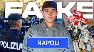 Il MERCATO delle SNEAKERS FAKE  Napoli Mercato della Maddalena [upl. by O'Connor]