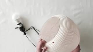 스몰앤그랜드 how to assemble akari lamp [upl. by Dwain]