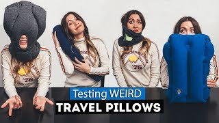 testing WEIRD travel PILLOWS [upl. by Jeffry]