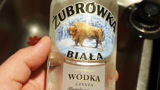 ZUBROWKA BIALA  VODKA quotREAL TIME REVIEWquot [upl. by Petulah]