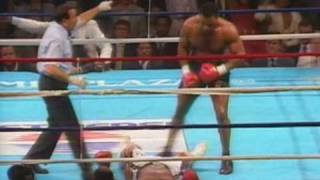 Tyson vs Spinks  1st Round Knockout [upl. by Mehalick645]