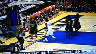 Darius JohnsonOdom DJO SportsCenter Top Play 1 Slam Dunk Posterization Marquette Golden Eagles [upl. by Yhotmit262]