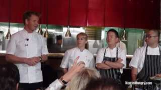 Gordon Ramsay Introduction at Gordon Ramsay Steak Las Vegas [upl. by Annoyek]