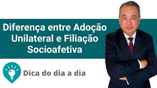 Diferença entre Adoção Unilateral e Filiação Socioafetiva [upl. by Winther]