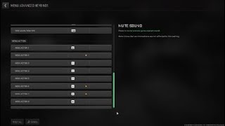 Warzone ESDF keybinds v1 [upl. by Nosyrb]