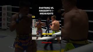 Rodtang vs Haggerty I  Highlights [upl. by Eaned]