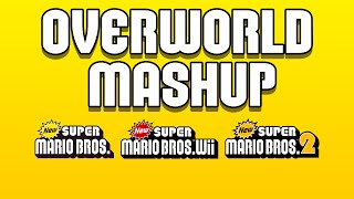 OVERWORLD MASHUP NSMB DS  NSMB Wii Snow  NSMB 2 Special [upl. by Ellerad]