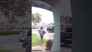 Porch Pirate Caught Red Handed Stealing Amazon Package Must See Footage [upl. by Asenav]