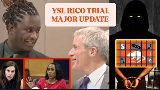 YSL YOUNG THUG RICO TRIAL MAJOR UPDATE FANI WILLIS BEGGING JAILHOUSE 🐀 🧀 MORE ARRESTS [upl. by Nahtannoj]