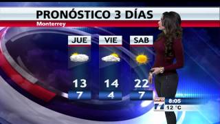 Fannia Lozano y el Clima Info7 Matutino 12Nov2014 0800 AM Full HD [upl. by Almund859]