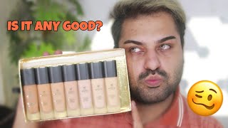 BEAUTIFY BY AMNA LUMINOUS FOUNDATION REVIEW  WEAR TEST  madeupshaheer [upl. by Lamdin529]