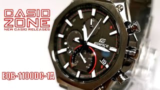 Casio Edifice EQB1100DC1A Solar Sapphire Smart 2021 [upl. by Estren123]