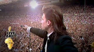 U2  Bad Live Aid 1985 [upl. by Cherey]