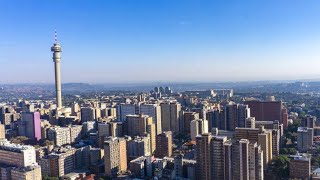 Amazing City Sightseeing Bus Tour Of Downtown Johannesburg CBD South Africa [upl. by Islaen]