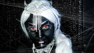 Dark Elf Halloween Makeup Tutorial 31 Days of Halloween [upl. by Grannie]