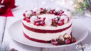 Red Velvet White Chocolate Cheesecake [upl. by Notpmah]