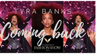 Tyra Banks at THE OFFICIAL 2024 VICTORIA’S SECRET FASHION SHOW [upl. by Woodcock]