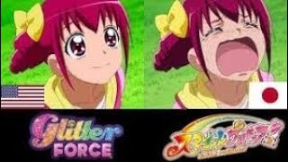 SMILE PRECURE VS GLITTER FORCE A Comparison Video [upl. by Hiasi]