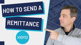 Xero Bills  How to Send a Remittance Advice to Suppliers [upl. by Aynat]