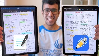 Goodnotes vs Notability BEST iPad Notetaking App 2020 🔥 [upl. by Oibirot]