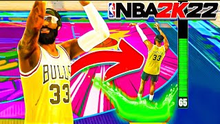 2WAY SLASHING PLAYMAKER  BIGGEST GREEN WINDOW JUMPSHOT  UNSTOPPABLE in NBA 2K22 [upl. by Turnheim]