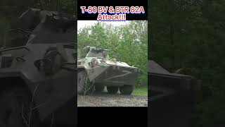 T80 BVM amp BTR 82A shorts shortsvideo military russiantank russianifv t80bvm btr82a russia [upl. by Frederica46]