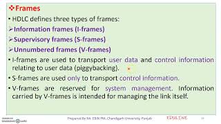 MODULE 2  TOPIC 8  HDLC [upl. by Gavini]